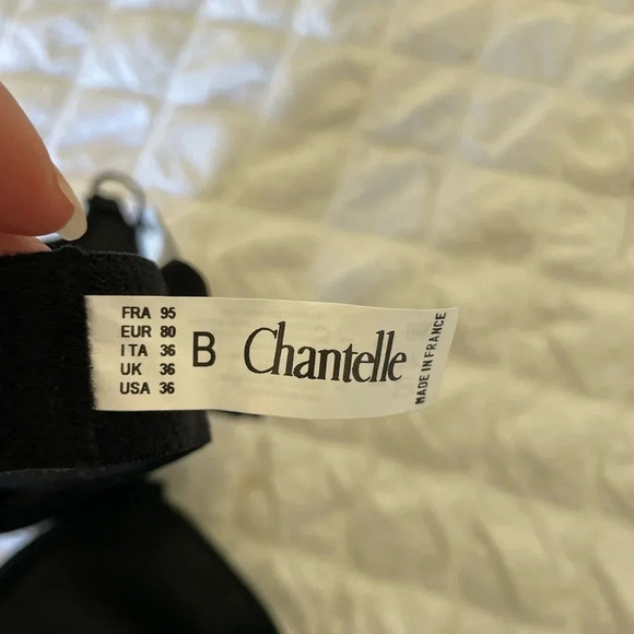 Chantelle black knit tee bra - Picture 6 of 7